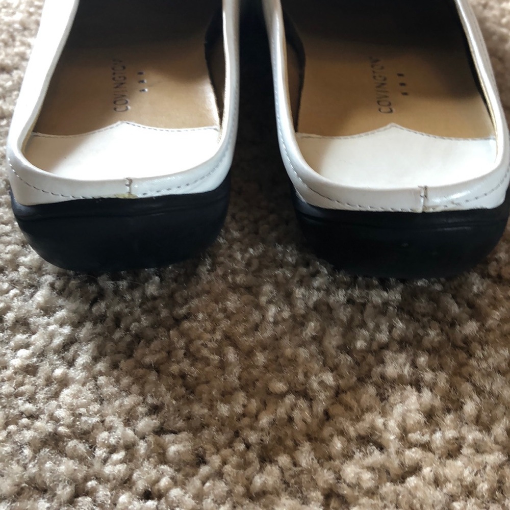 Spring Time White Covington Loafer Slides - image 5